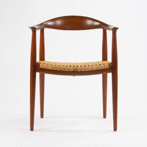 SOLD Hans Wegner Johannes Hansen Denmark The Chair Arm Chair Teak