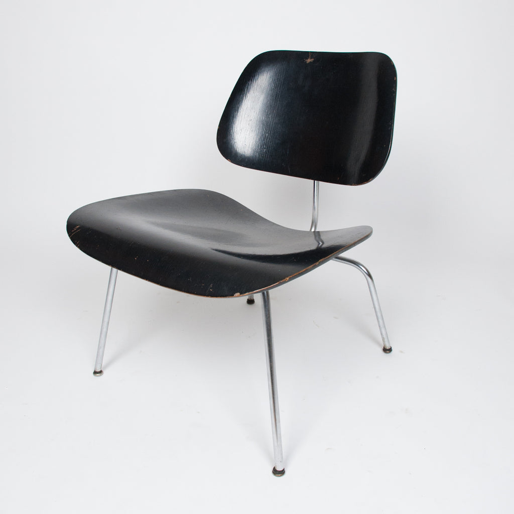 SOLD Eames Evans Herman Miller 1948 Black LCM Lounge Chair