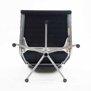 SOLD Herman Miller Eames Aluminum Group Lounge Chair Armless Fabric