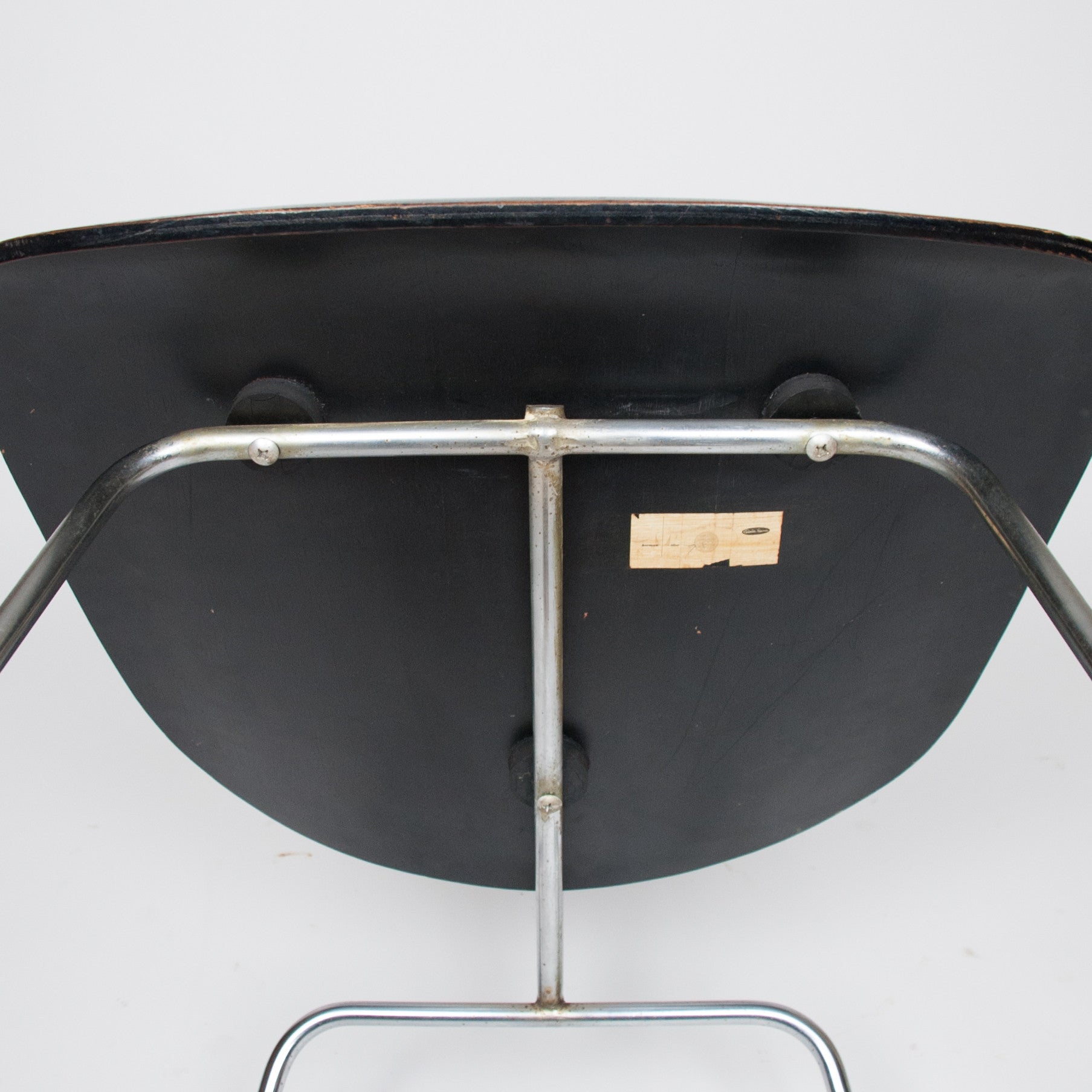 SOLD Eames Evans Herman Miller 1948 Black LCM Lounge Chair