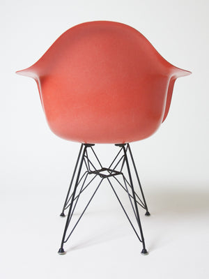 SOLD 1958 Original Eames Eiffel Tower Herman Miller Fiberglass Arm Shell Chair