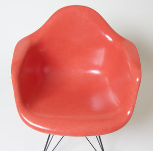 SOLD 1958 Original Eames Eiffel Tower Herman Miller Fiberglass Arm Shell Chair