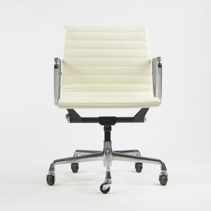 SOLD Herman Miller Eames New Old Stock Low Aluminum Group Management Desk Chair White