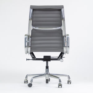 SOLD Eames Herman Miller Leather High Executive Aluminum Group Desk Chairs 2018 1x Available