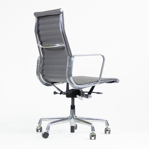 SOLD Eames Herman Miller Leather High Executive Aluminum Group Desk Chairs 2018 1x Available