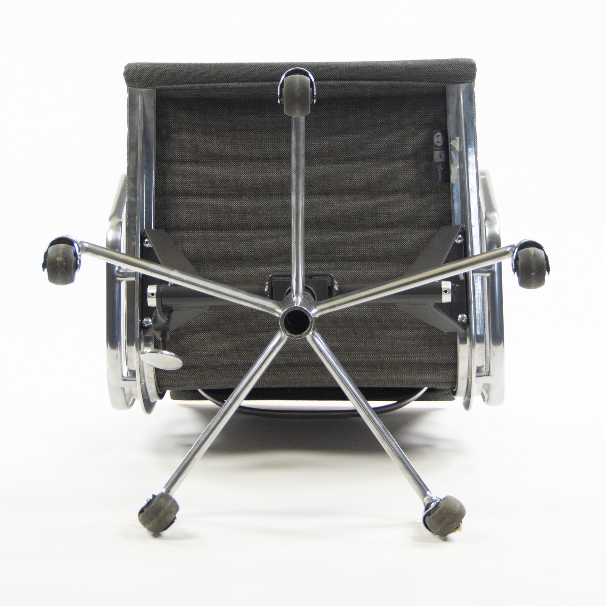 SOLD Herman Miller Eames New Old Stock Low Aluminum Group Management Desk Chair Gray