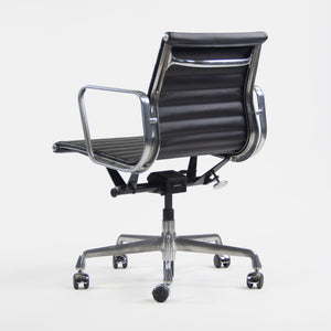 SOLD Herman Miller Eames New Old Stock Low Aluminum Group Management Desk Chair Black
