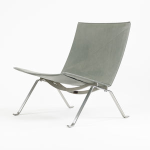 SOLD 2014 Fritz Hansen Poul Kjaerholm PK22 Lounge Chair Leather Upholstery