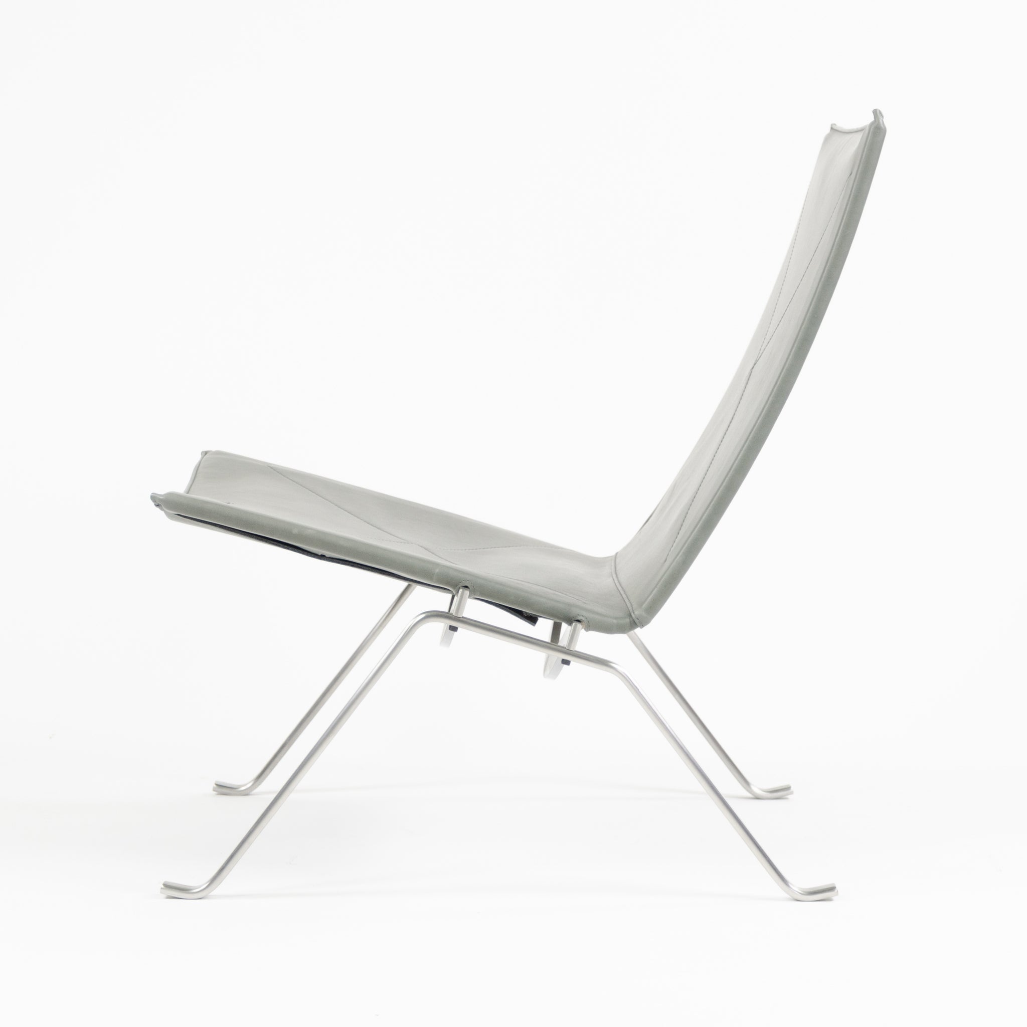 SOLD 2014 Fritz Hansen Poul Kjaerholm PK22 Lounge Chair Leather Upholstery