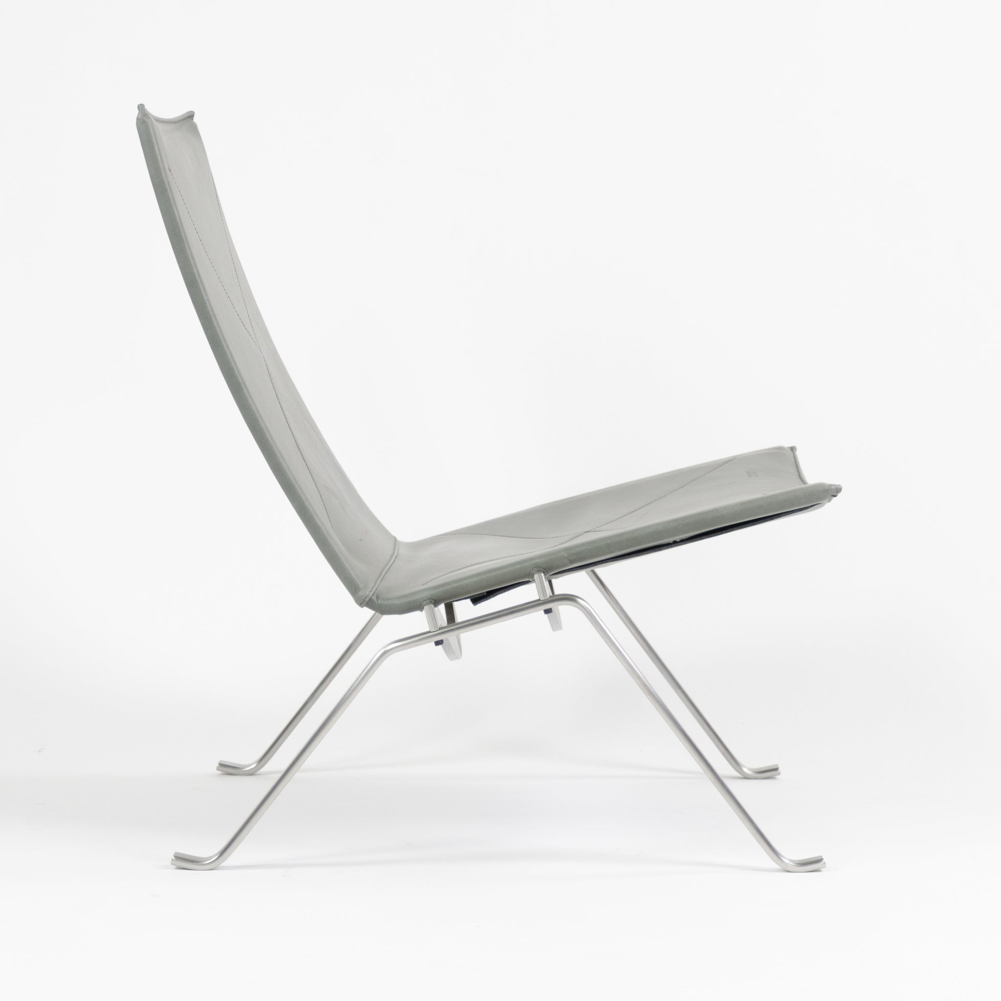 SOLD 2014 Fritz Hansen Poul Kjaerholm PK22 Lounge Chair Leather Upholstery