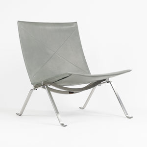 SOLD 2014 Fritz Hansen Poul Kjaerholm PK22 Leather Upholstery