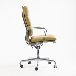 SOLD Herman Miller Eames High Soft Pad Aluminum Executive Desk Chairs 2x Available Tan