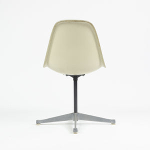 SOLD Eames Herman Miller Fiberglass Shell Chairs Alexander Girard Fabric Set Of Four
