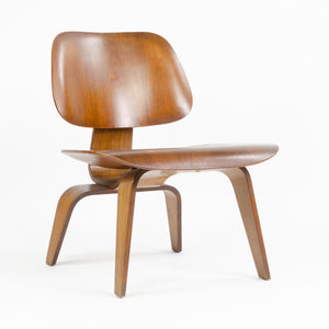 SOLD 1951 Eames Herman Miller LCW Lounge Chair Wood Evans Walnut