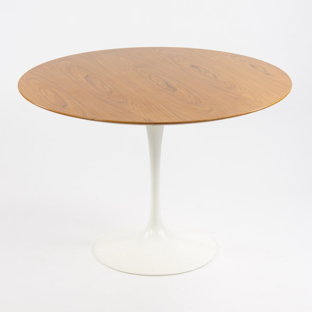 SOLD Eero Saarinen For Knoll International 42 Inch Tulip Dining Table Rosewood 2009