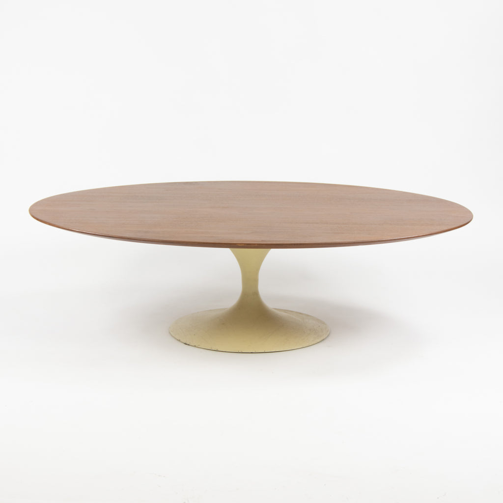 SOLD 1960s Vintage Eero Saarinen Knoll International 54 Inch Tulip Coffee Table Walnut