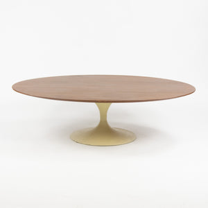 SOLD 1960s Vintage Eero Saarinen Knoll International 54 Inch Tulip Coffee Table Walnut