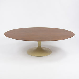 SOLD 1960s Vintage Eero Saarinen Knoll International 54 Inch Tulip Coffee Table Walnut