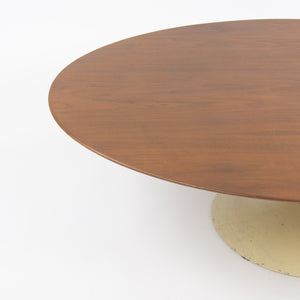 SOLD 1960s Vintage Eero Saarinen Knoll International 54 Inch Tulip Coffee Table Walnut