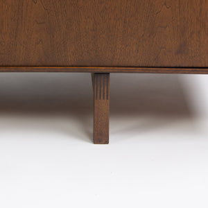 SOLD 1960's Florence Knoll Museum Quality Walnut Credenza Cabinet Sideboard