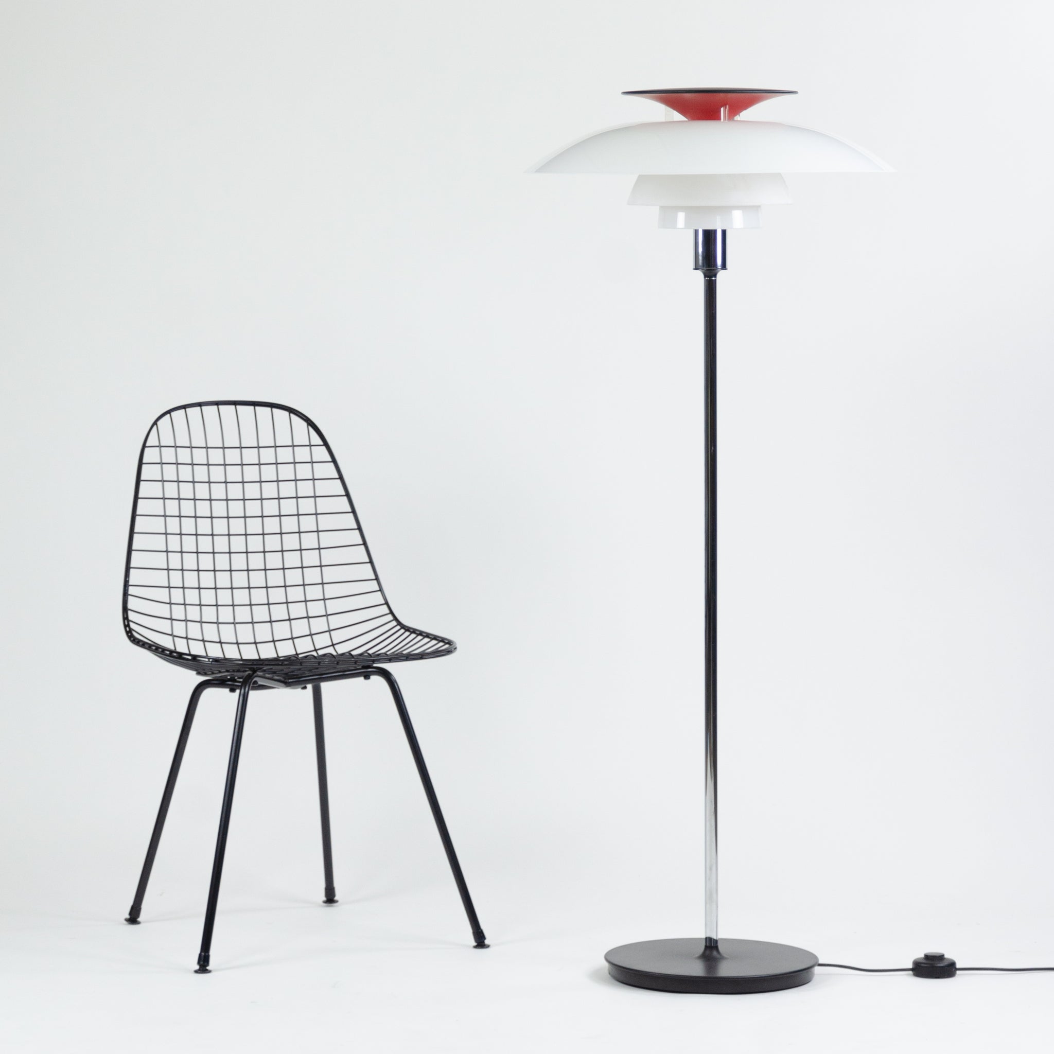 SOLD Louis Poulsen Poul Henningsen PH80 Floor Lamp