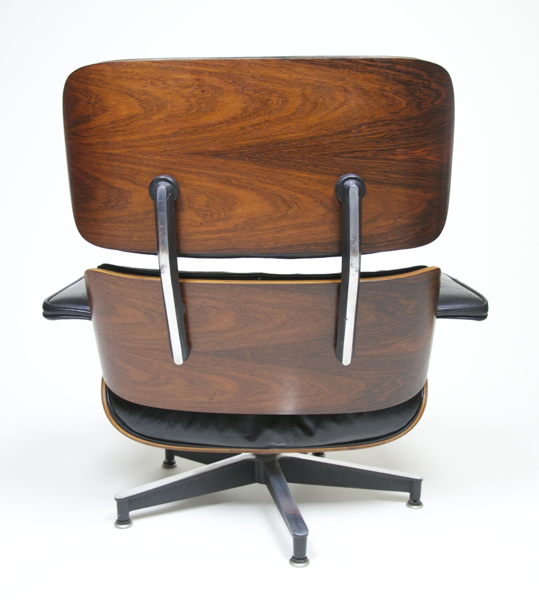 SOLD First Production Herman Miller Eames Lounge Chair & Ottoman with Brazilian Rosewood