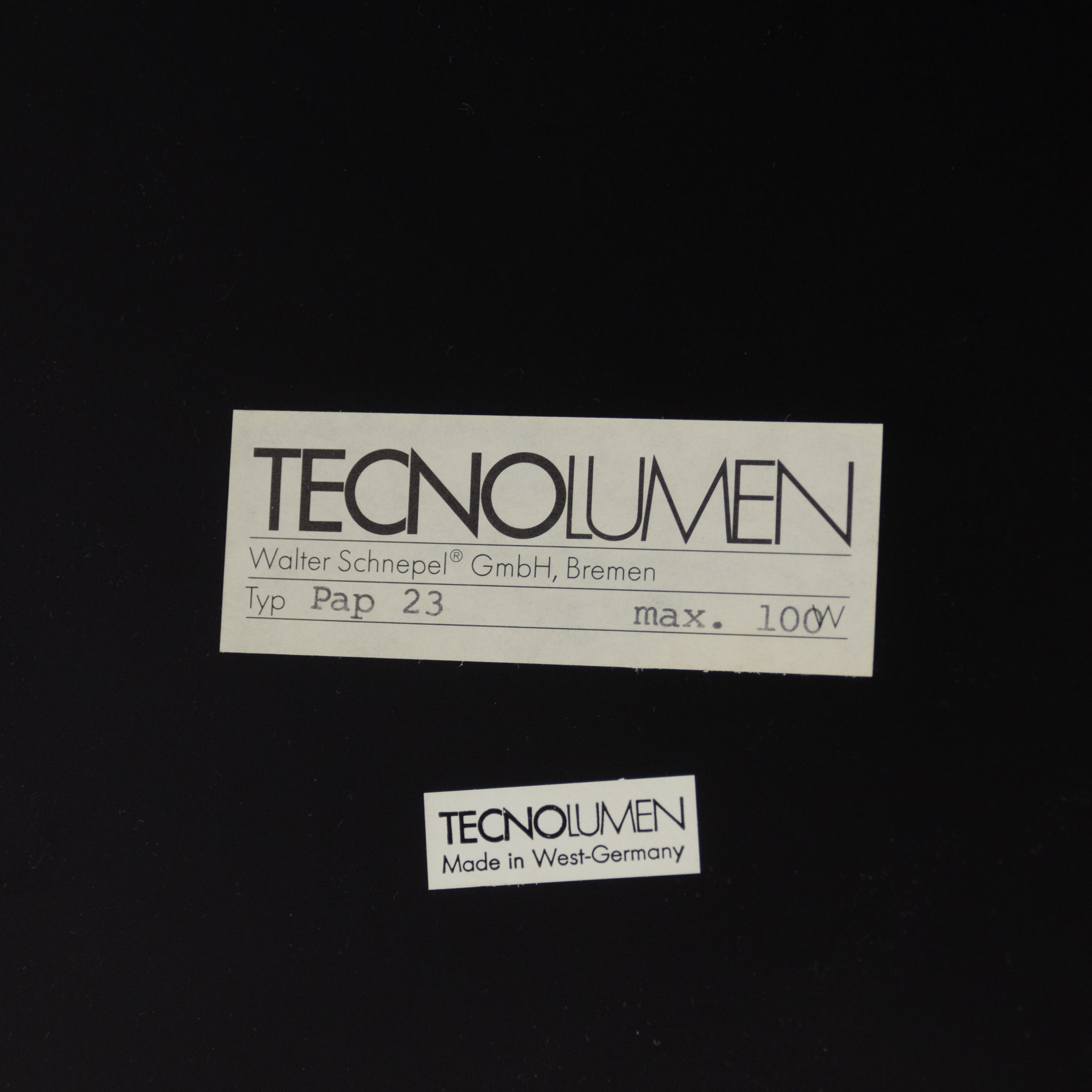 SOLD Gyula Pap Vintage Floor Lamp BST23 by Tecnolumen Bauhaus Light