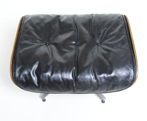 SOLD First Production Herman Miller Eames Lounge Chair & Ottoman with Brazilian Rosewood