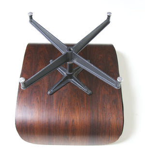 SOLD First Production Herman Miller Eames Lounge Chair & Ottoman with Brazilian Rosewood