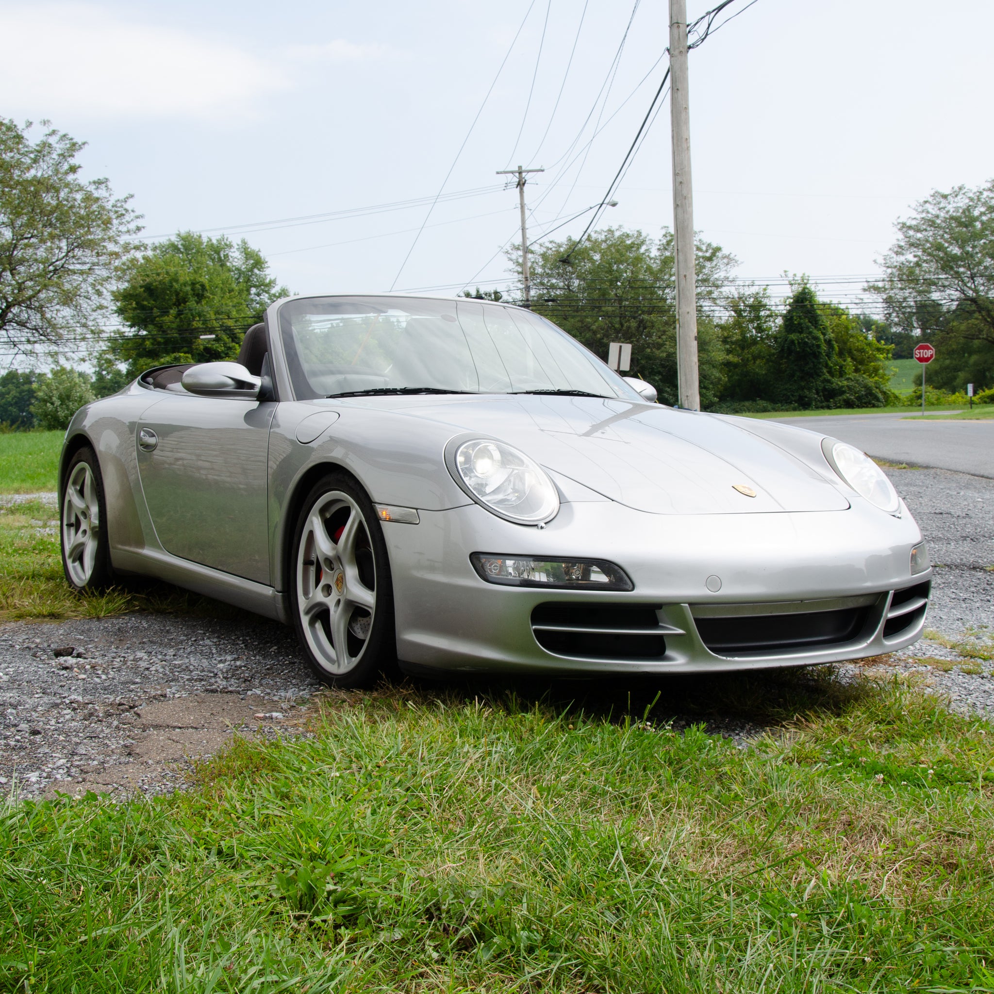 SOLD 2006 Porsche 911 Carrera S Cabriolet, 61k Miles 997 Generation GT Silver