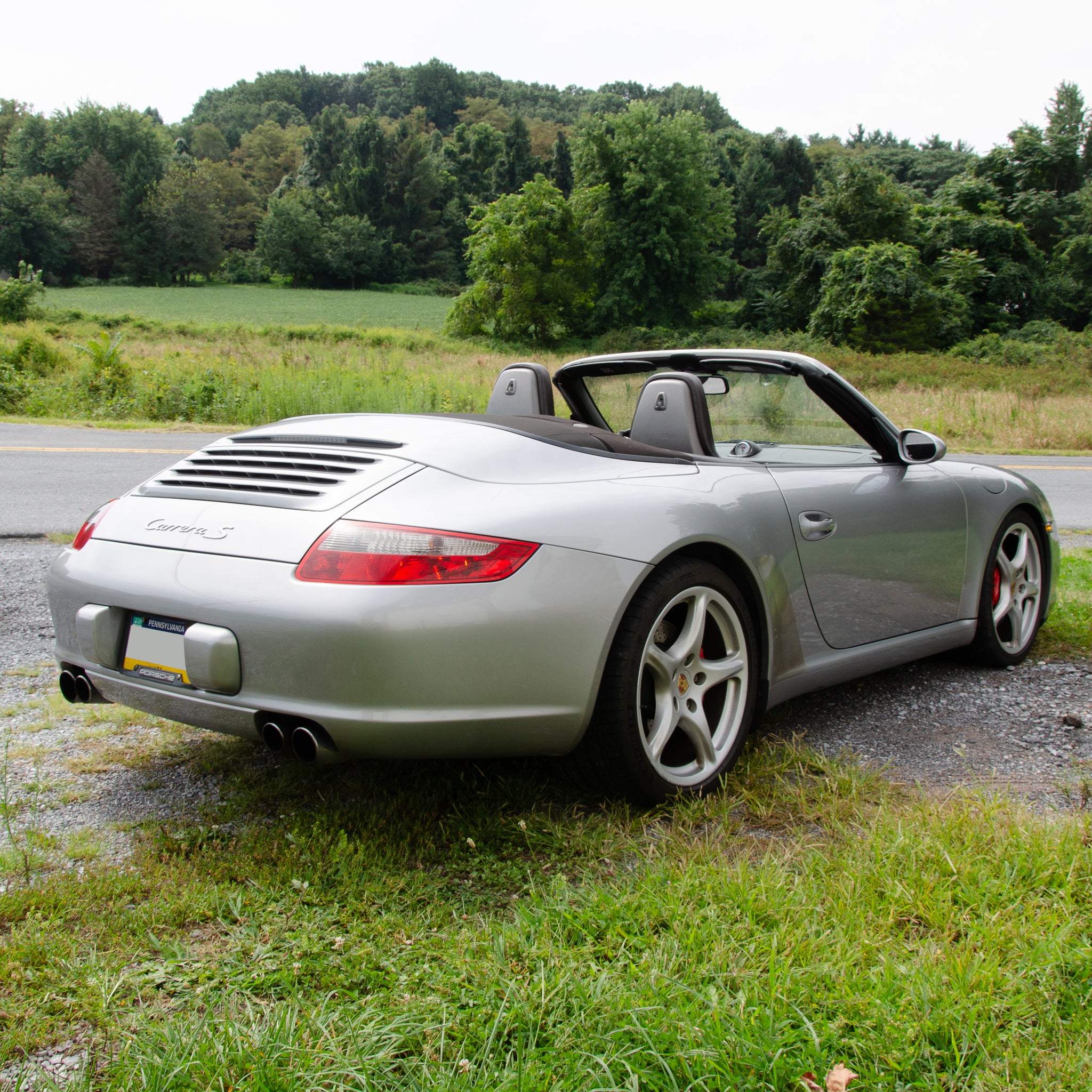 SOLD 2006 Porsche 911 Carrera S Cabriolet, 61k Miles 997 Generation GT Silver