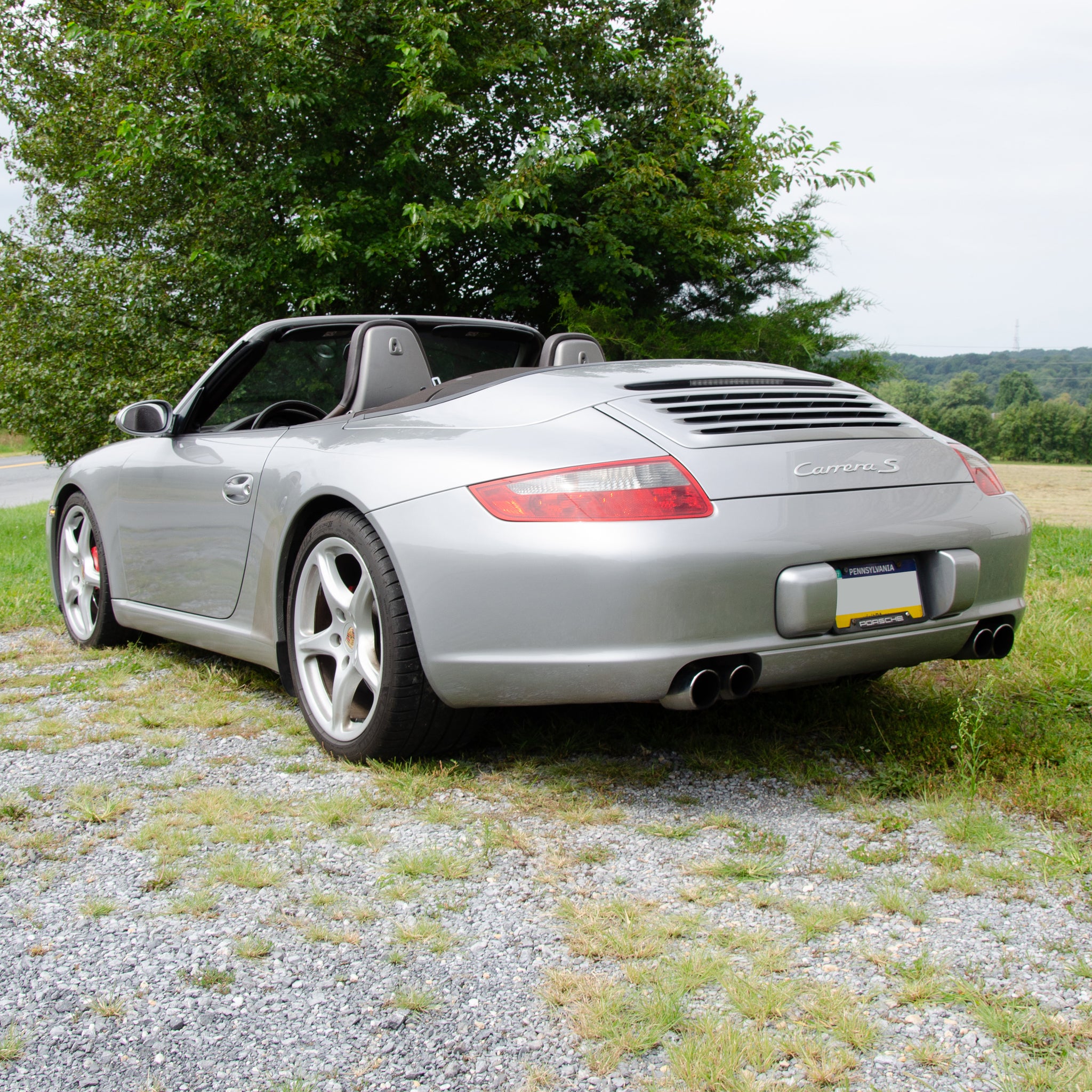 SOLD 2006 Porsche 911 Carrera S Cabriolet, 61k Miles 997 Generation GT Silver