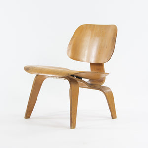 SOLD 1946 Charles and Ray Eames Evans Herman Miller LCW Lounge Chair Wood Ash