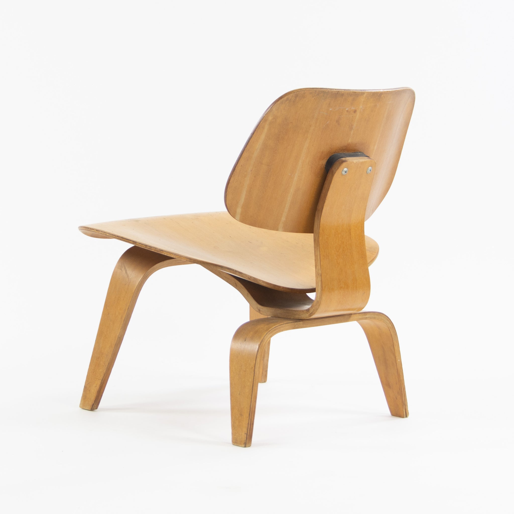 SOLD 1946 Charles and Ray Eames Evans Herman Miller LCW Lounge Chair Wood Ash