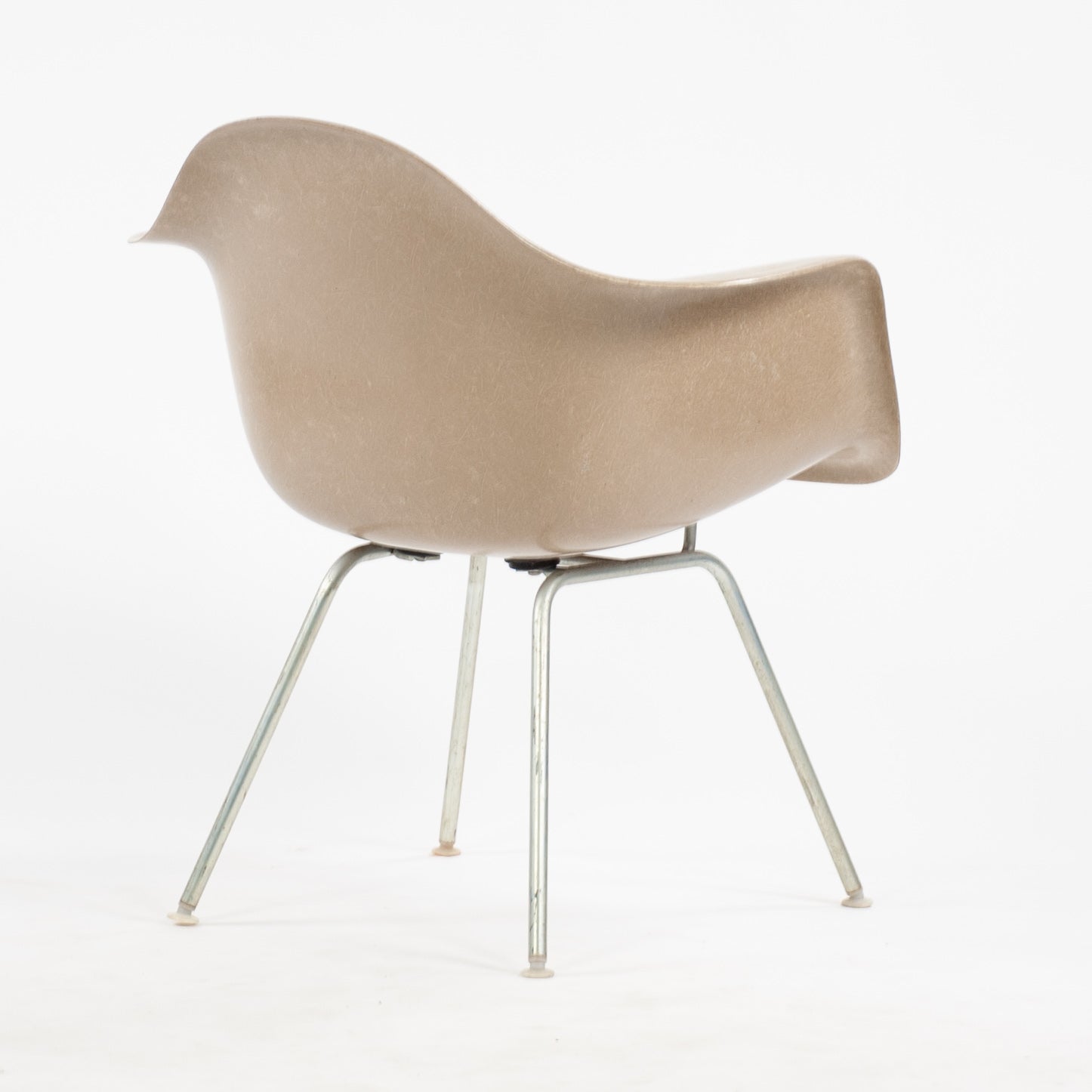 SOLD 1950's Original Herman Miller Eames Fiberglass Armshell Chair LAX Lounge
