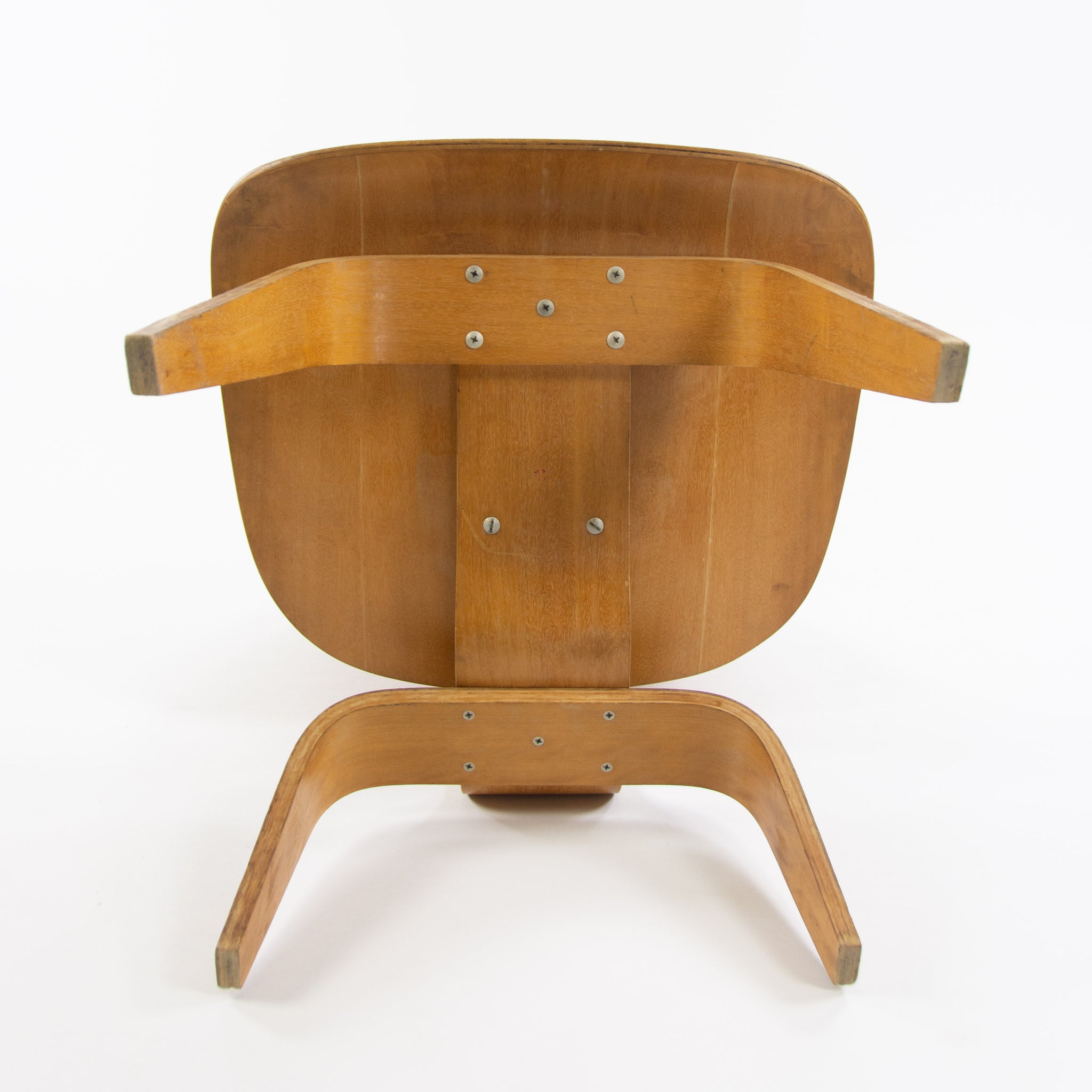 SOLD 1946 Charles and Ray Eames Evans Herman Miller LCW Lounge Chair Wood Ash