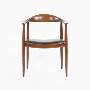 SOLD 12x Hans Wegner Round The Chair Johannes Hansen Denmark For Knoll Oak Armchairs