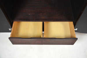 SOLD George Nelson Herman Miller Vintage Thin Edge Rosewood Credenza Cabinet Sideboard Bar
