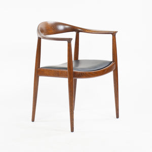 SOLD 12x Hans Wegner Round The Chair Johannes Hansen Denmark For Knoll Oak Armchairs