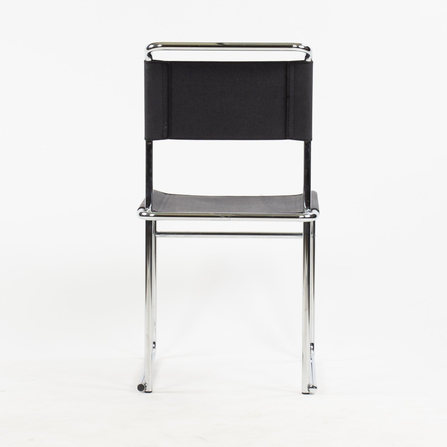 SOLD Marcel Breuer B5 Dining Chairs Chrome Canvas Bauhaus Tecta Thonet 1960s Set of Six