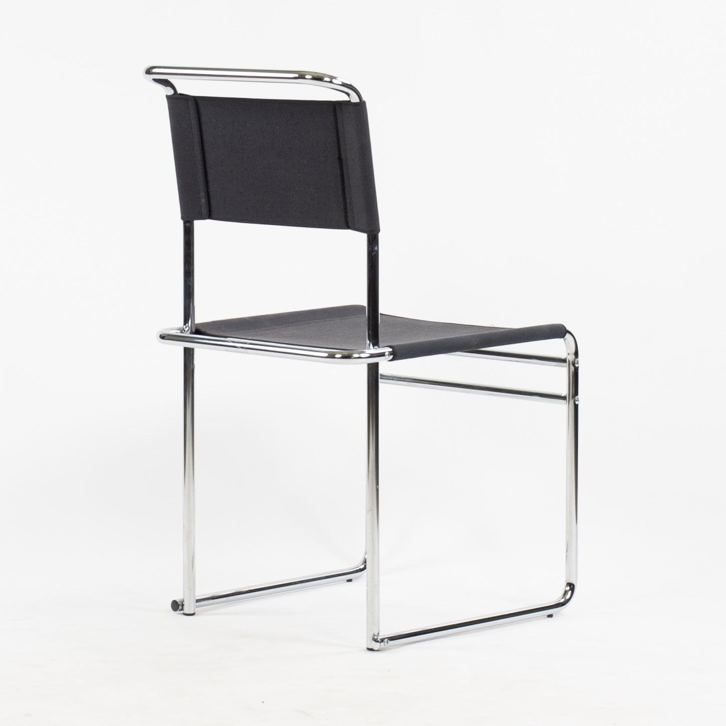 SOLD Marcel Breuer B5 Dining Chairs Chrome Canvas Bauhaus Tecta Thonet 1960s Set of Six
