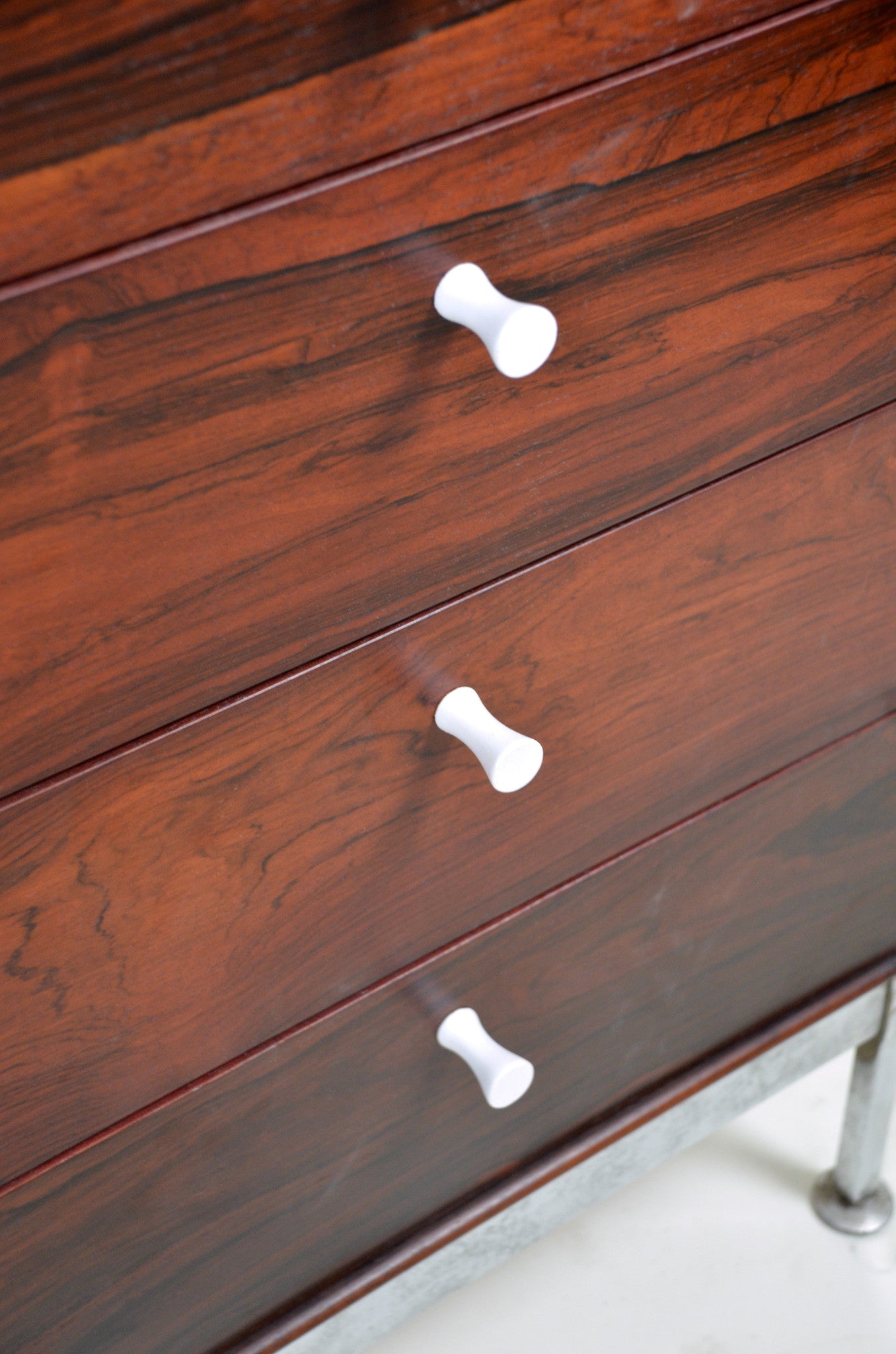SOLD George Nelson Herman Miller Thin Edge Rosewood Credenza Cabinet Sideboard