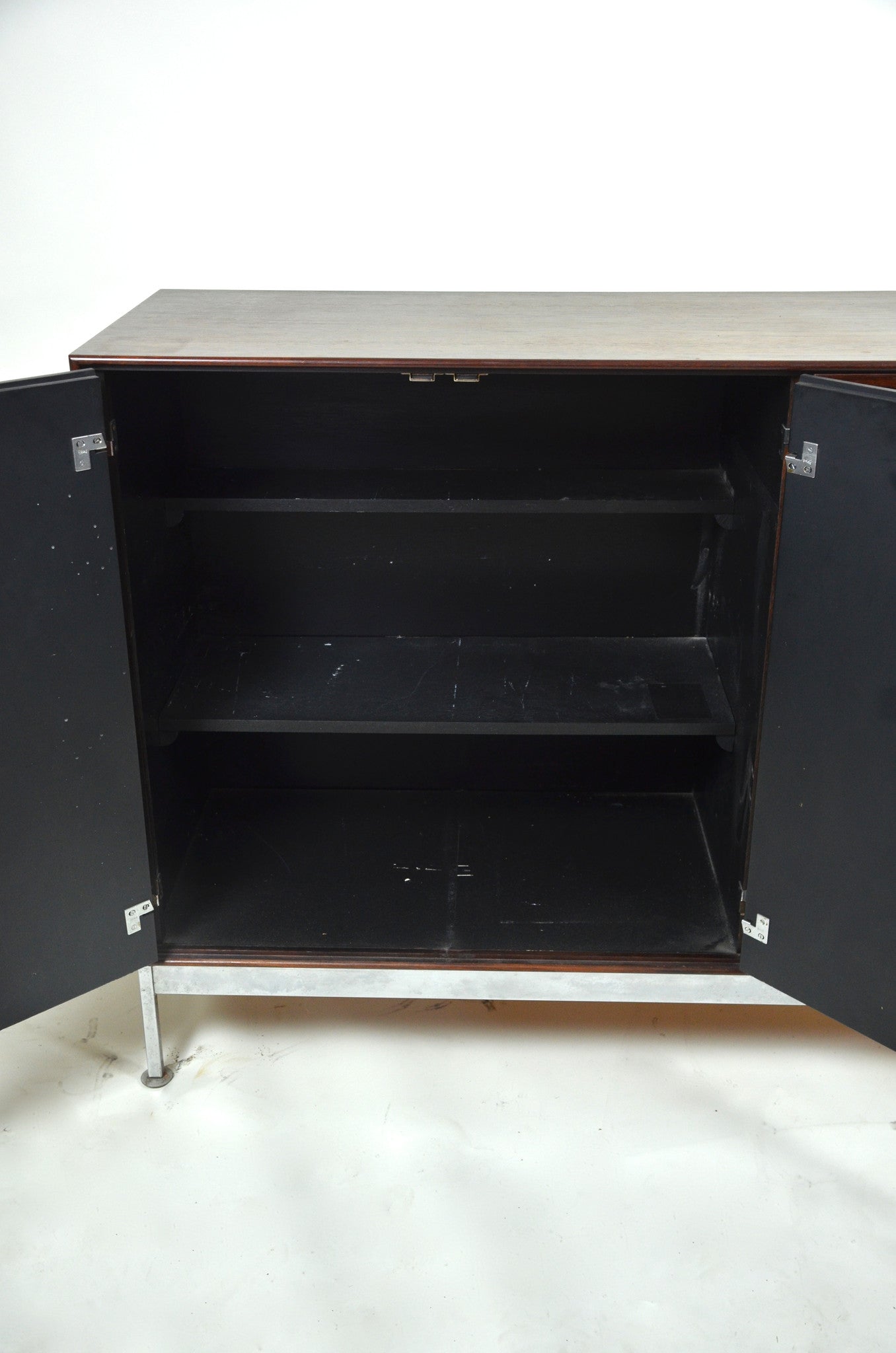 SOLD George Nelson Herman Miller Thin Edge Rosewood Credenza Cabinet Sideboard