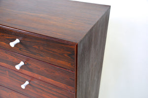 SOLD George Nelson Herman Miller Thin Edge Rosewood Credenza Cabinet Sideboard
