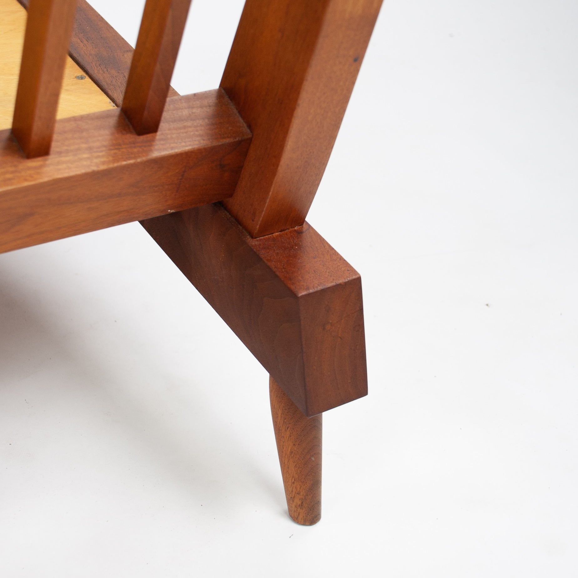 SOLD 1960's Original Vintage George Nakashima Studio Walnut Settee Loveseat