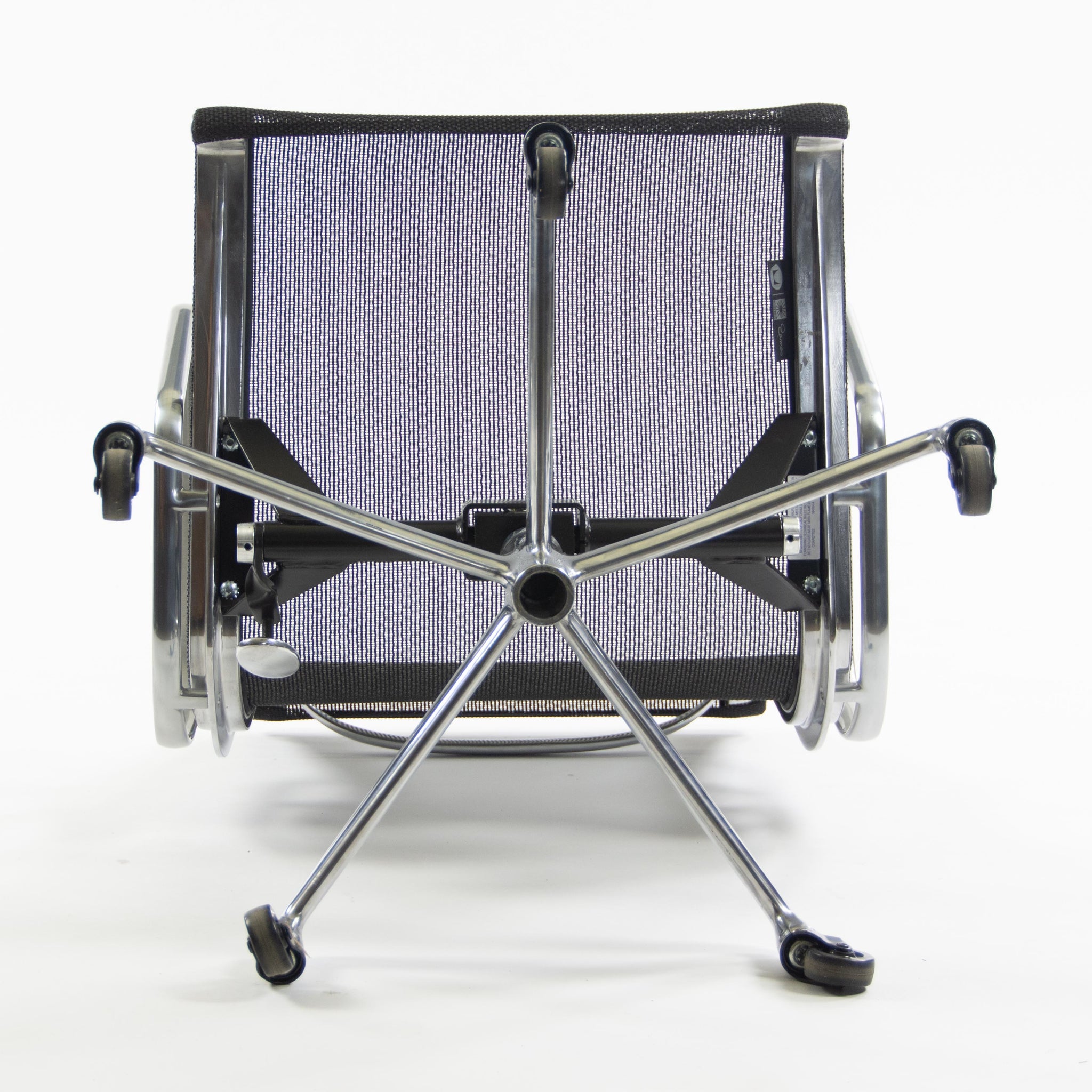SOLD Herman Miller Eames New Old Stock Low Aluminum Group Management Desk Chair Mesh