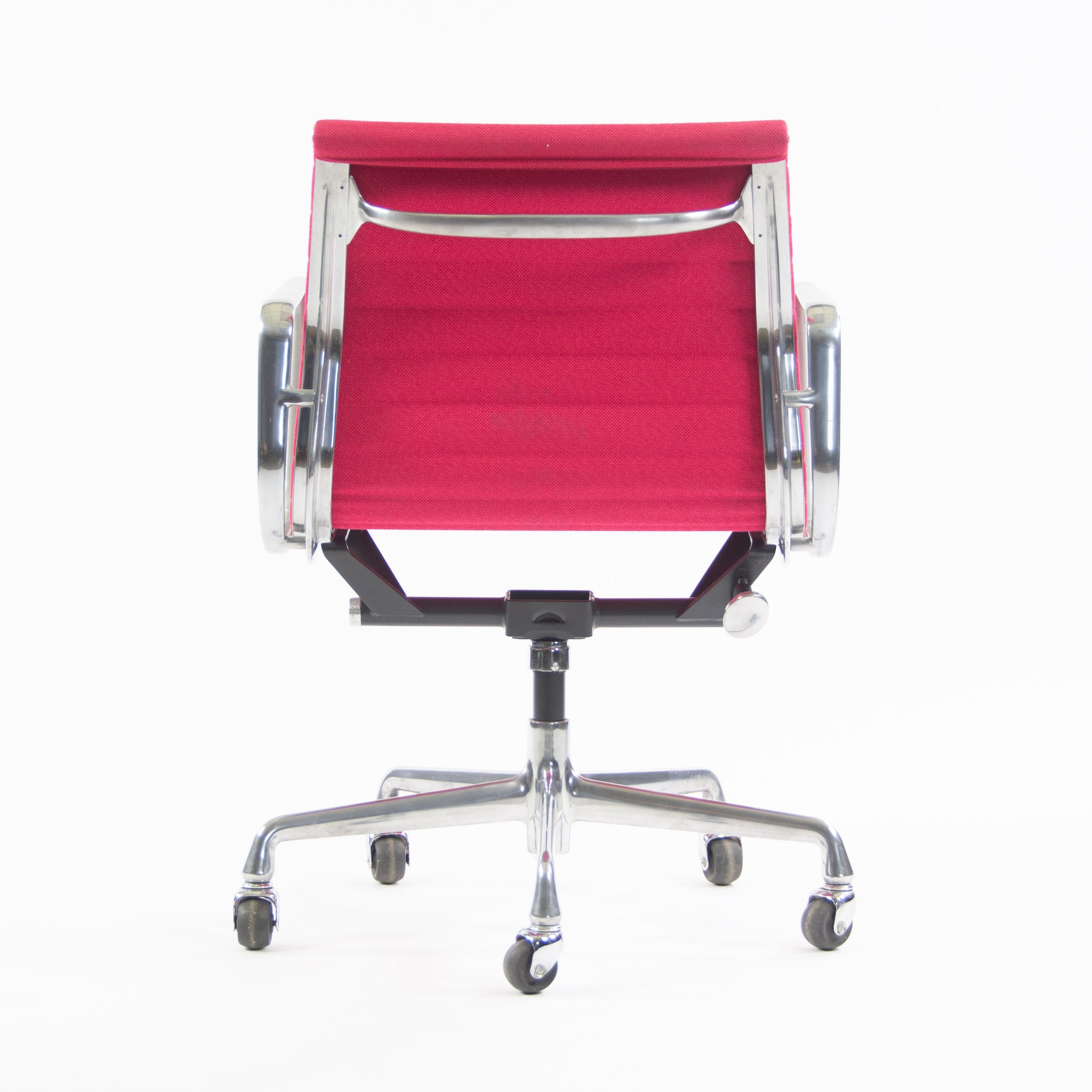 SOLD Herman Miller Eames New Old Stock Low Aluminum Group Management Desk Chair Pink