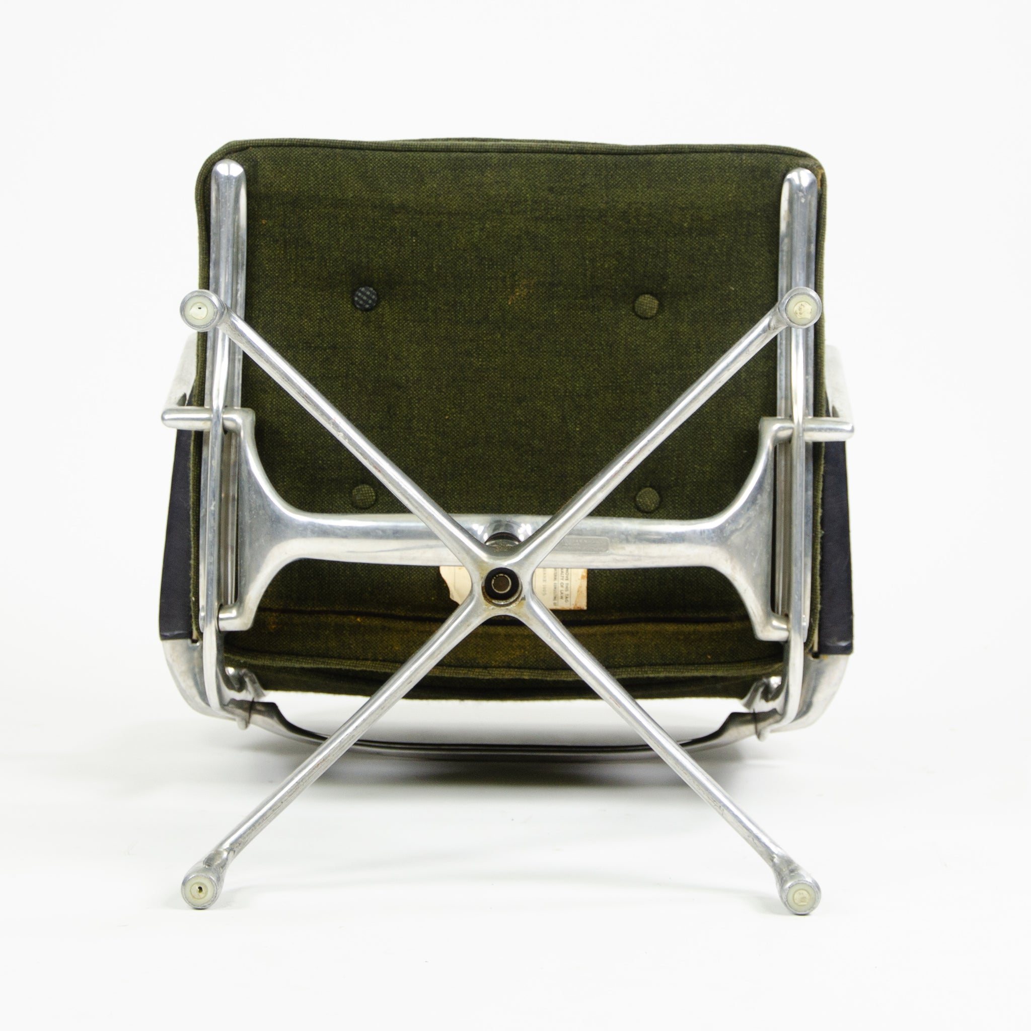 SOLD 1968 Eames Herman Miller Intermediate Aluminum Chair Girard Rare Museum Quality