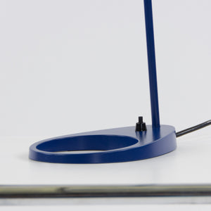 SOLD Louis Poulsen Arne Jacobsen AJ Table Desk Lamp Blue Denmark NOS Floor Model