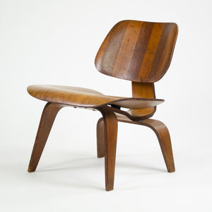 SOLD Eames Evans RARE Herman Miller 1947 LCW Lounge Chair Wood Walnut